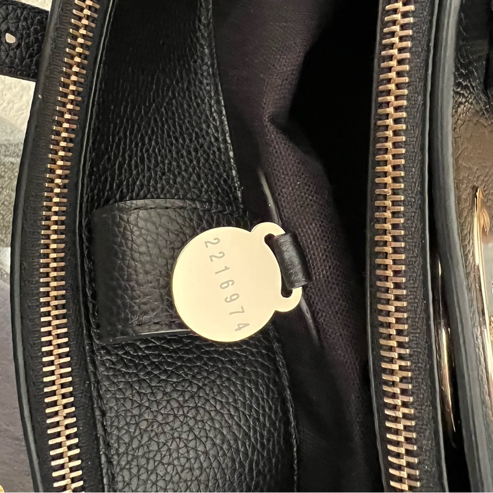 Authentic Mulberry Small Bayswater Double Zip Satchel bag in Black - Picture 5 of 16